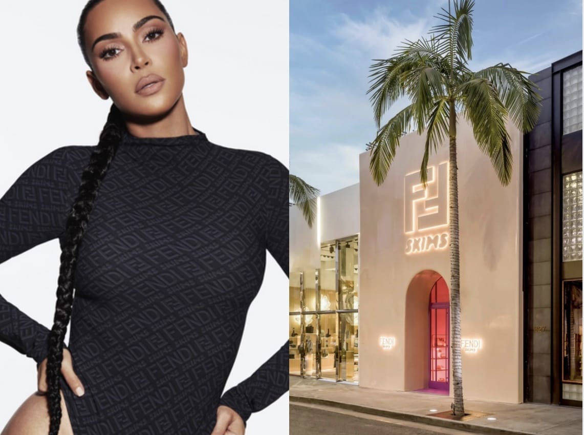 FENDI x SKIMS: The Collaboration Of The Year Opens On Beverly Hills Rodeo Drive