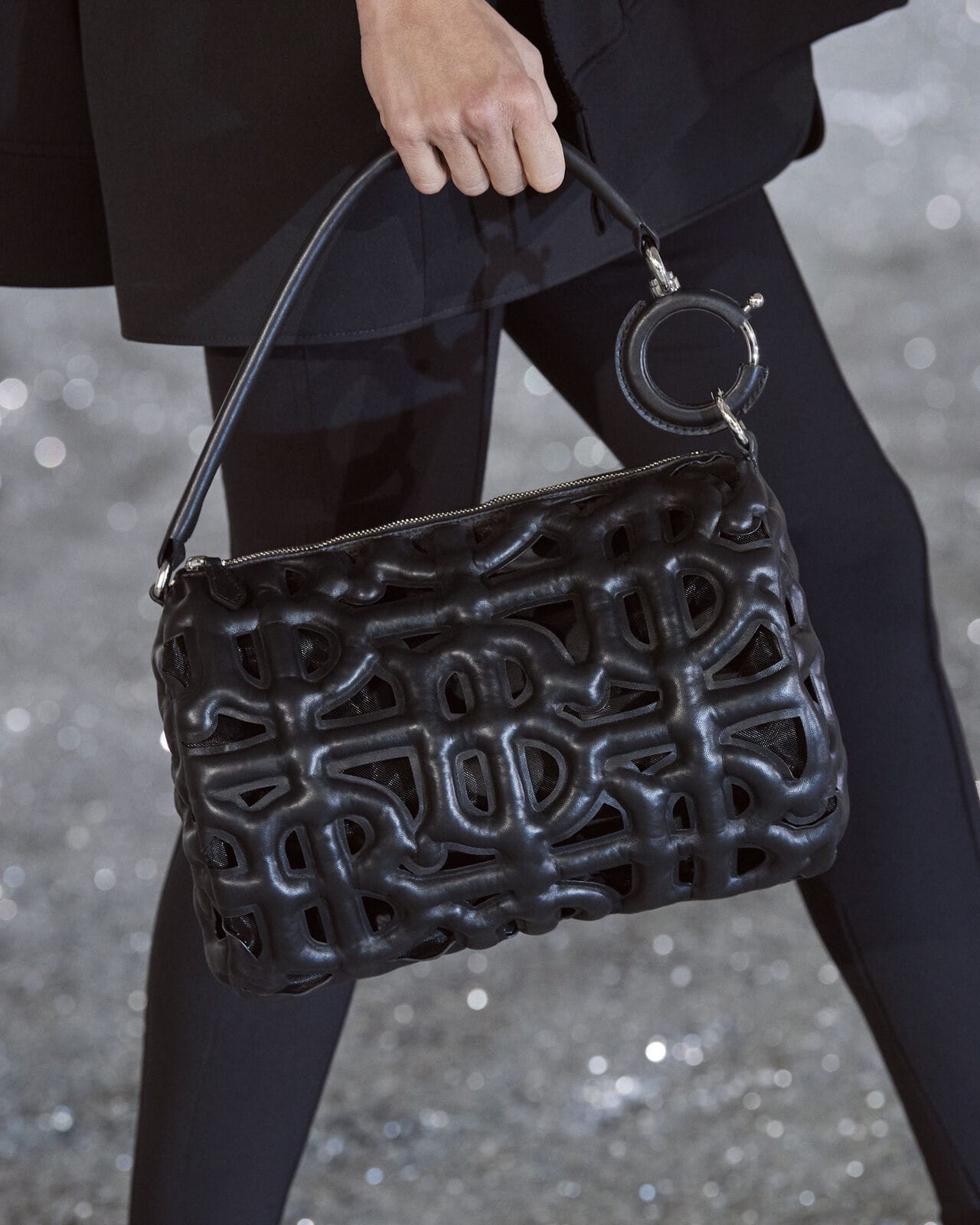 Burberry Launches Rhombi Leather Shoulder Bag Collection