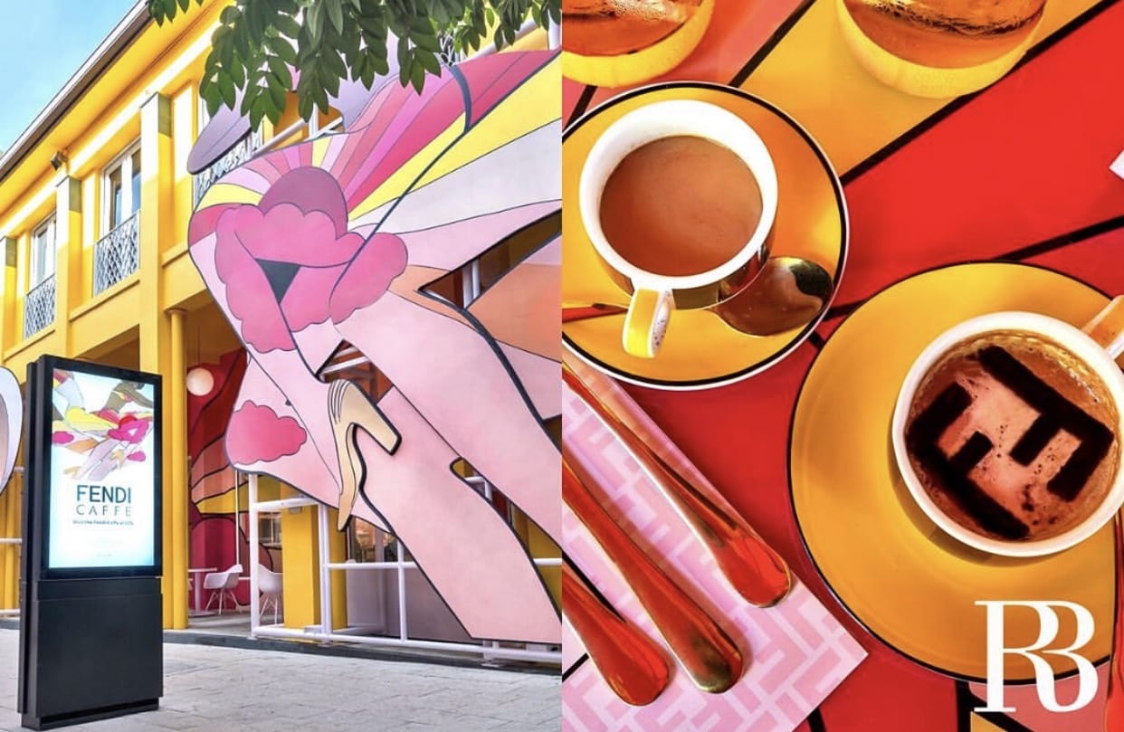 Fendi Reopens Pop-up Fendi Caffè In Miami Fendi Reopens Pop-up Fendi Caffè In Miami