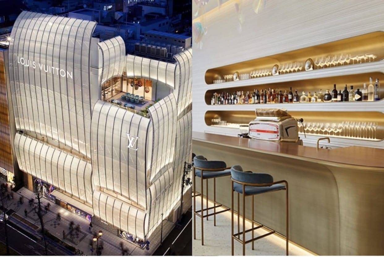 Le Café V, Louis Vuitton Opens First Café In Osaka, Japan Le Café V, Louis Vuitton Opens First Café In Osaka, Japan