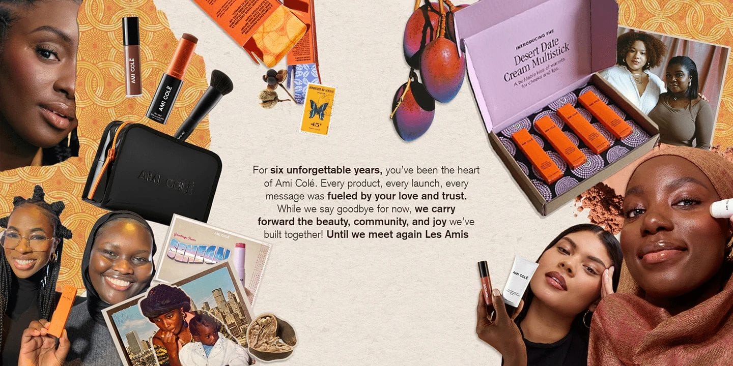 A Beauty Brand That Changed the Industry Ami Colé Shuts Down Amid Funding Crisis