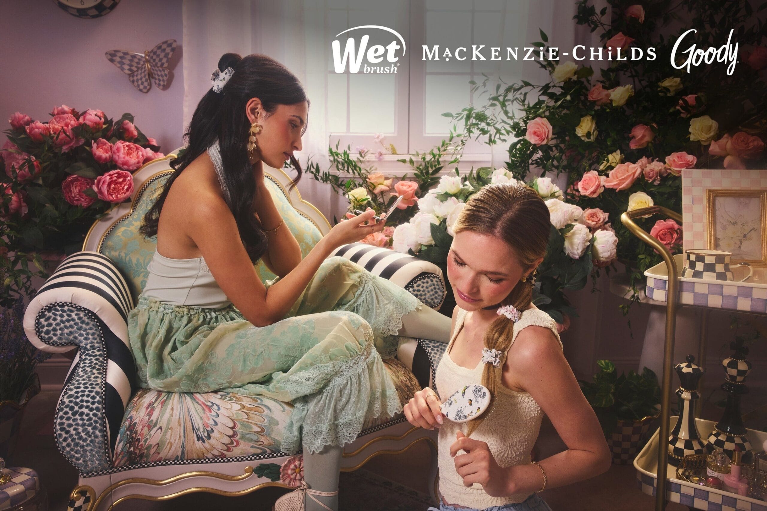Goody and Wet Brush Partner with Mackenzie Childs for a Limited Edition Hair Accessories Collection