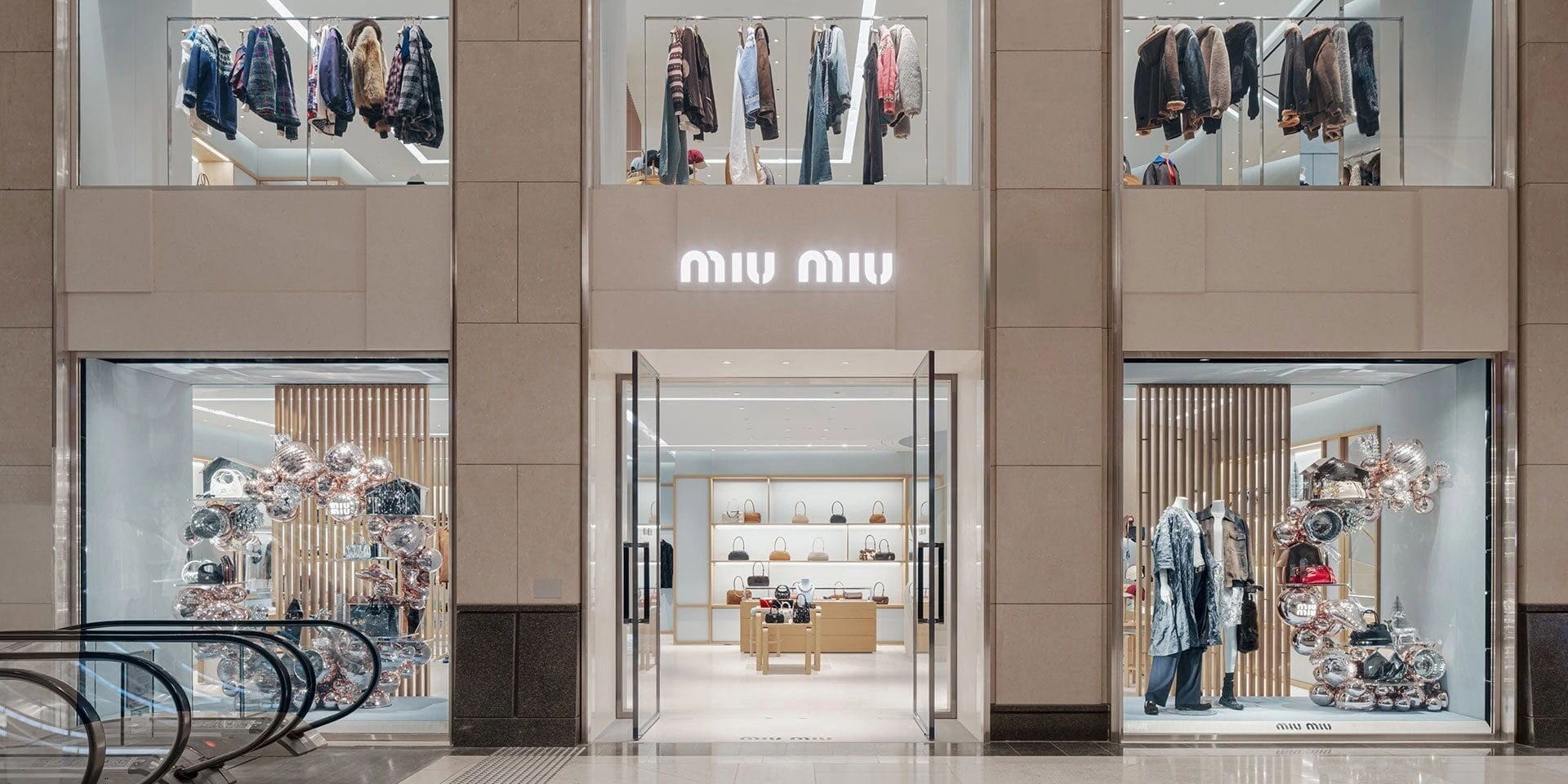 Miu Miu’s Unveils Expanded Flagship at Landmark Atrium Hong Kong
