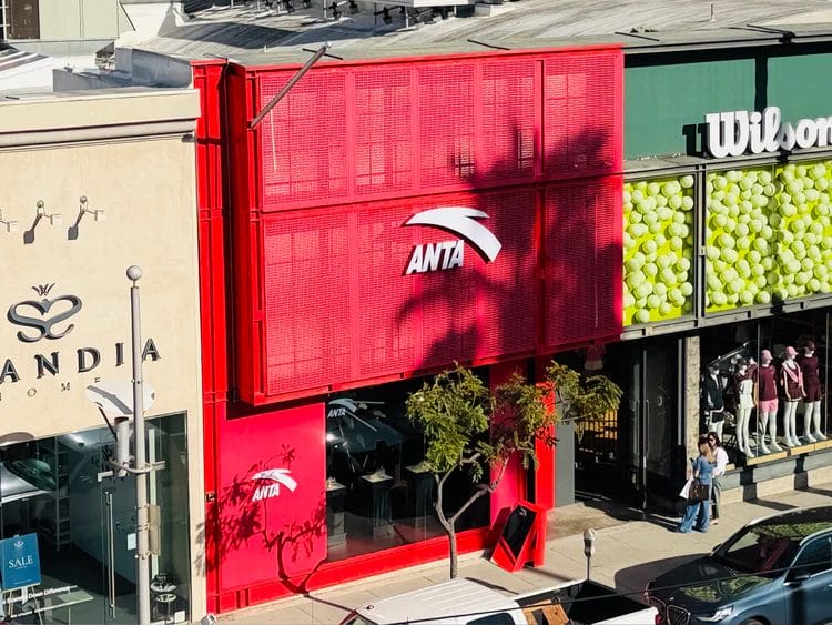 ANTA Opens Debut U.S. Flagship Store in Beverly Hills